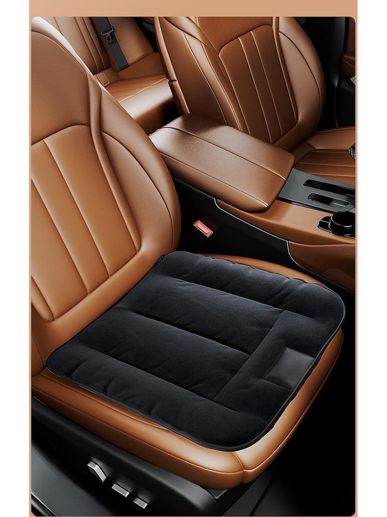Deluxe All-Season Driver's Seat Cushion - Ventilated Single Car Pad for Comfort