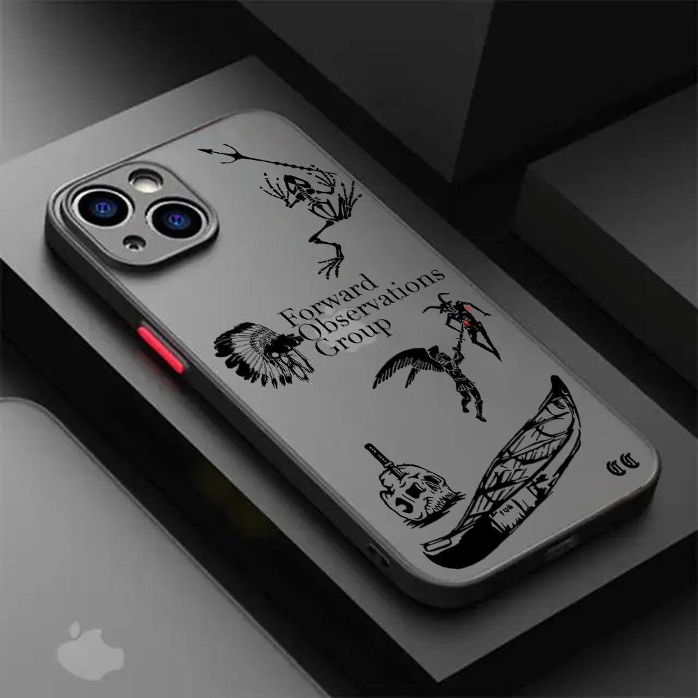 Forward Observations Group Phone Case For iPhone 17 Air 16 e 15 14 13 12 11 Pro Max Plus Mini SE 2020 2022 Clear Back Cover