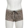 Sommar Grunge Short Leopard Sexiga spetsjeans Dam Estetisk Y2k Rosett Skinny Streetwear Byxor Kvinnlig Vintage A-linje Slim Shorts Kläder
