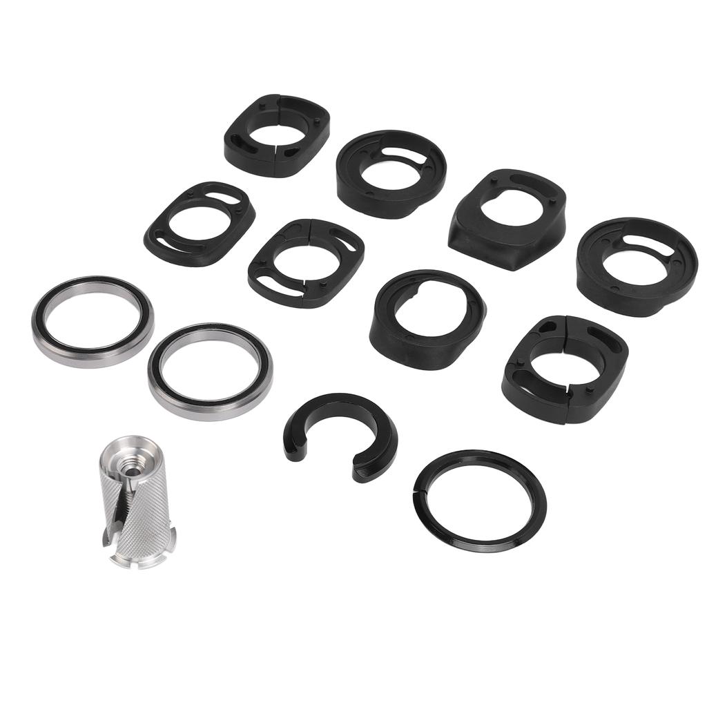 Fahrrad Steuersatz Combo CNC Bearbeitung Unterstützung Interne Kabelführung Spacer Untere Obere Abdeckung Lager Fahrrad