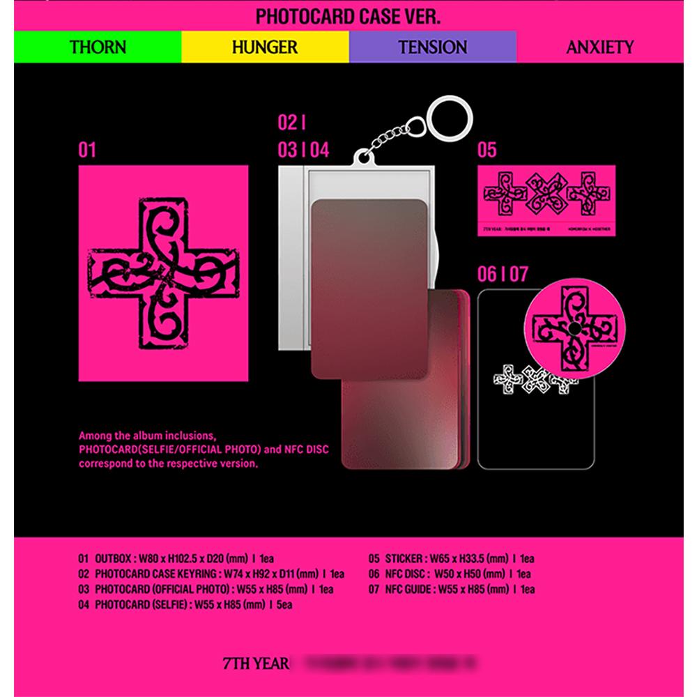 TXT 7TH YEAR: A Moment of Stillness In the Thorns (Photocard Case Ver.)