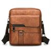 Men's Casual Men's Bag Briefcase One-shoulder Cross-slide Bag Men's Bag Boys Handbags Redesigned Retro