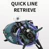 Newly Light Game Bait Casting Fishing Reel Magnetic Brake System 7.1:1 Small Body Fishing Reel 5+1 BB 4kg Max Drag Waterproof and Corrosion Resistant