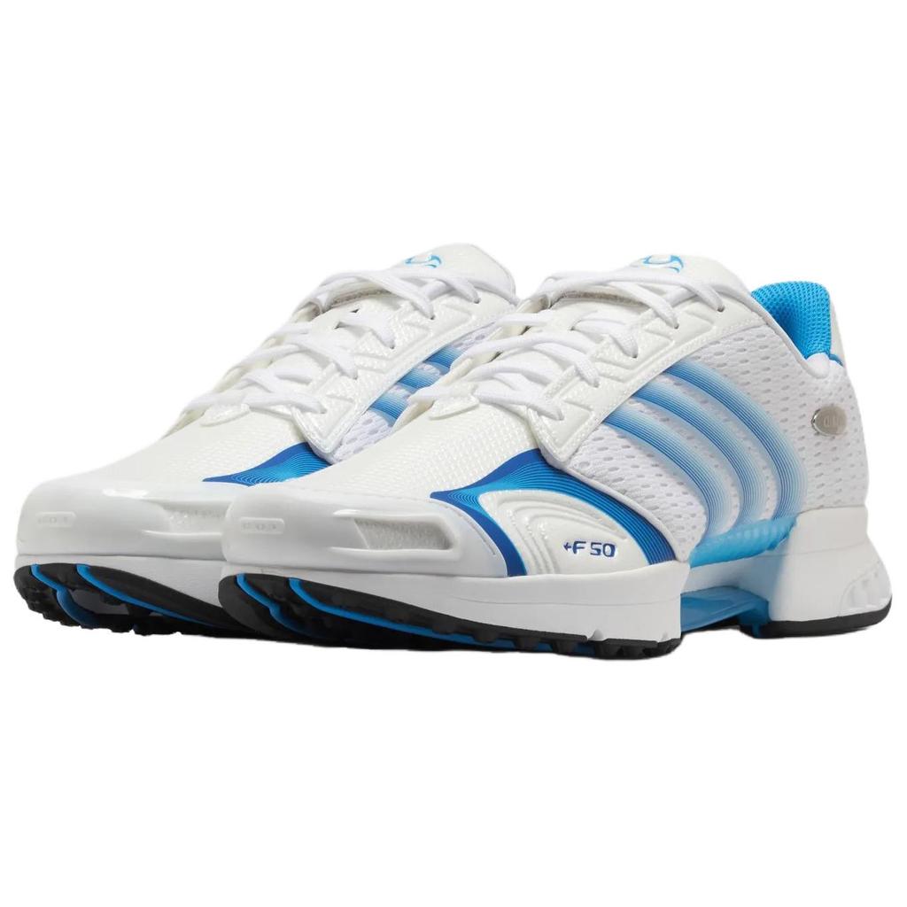 adidas Tessuto Climacool, Pelle Sintetica Supporto Traspirante Scarpe da Corsa Uomo Bianco Blu IH4502