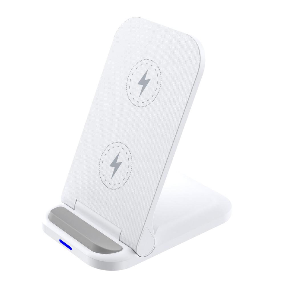 30W trådløs laderstativ sammenleggbar Qi hurtigladedokkstasjon telefonholder for iPhone 13 12 11 Pro Max XR Samsung S20 telefonlader