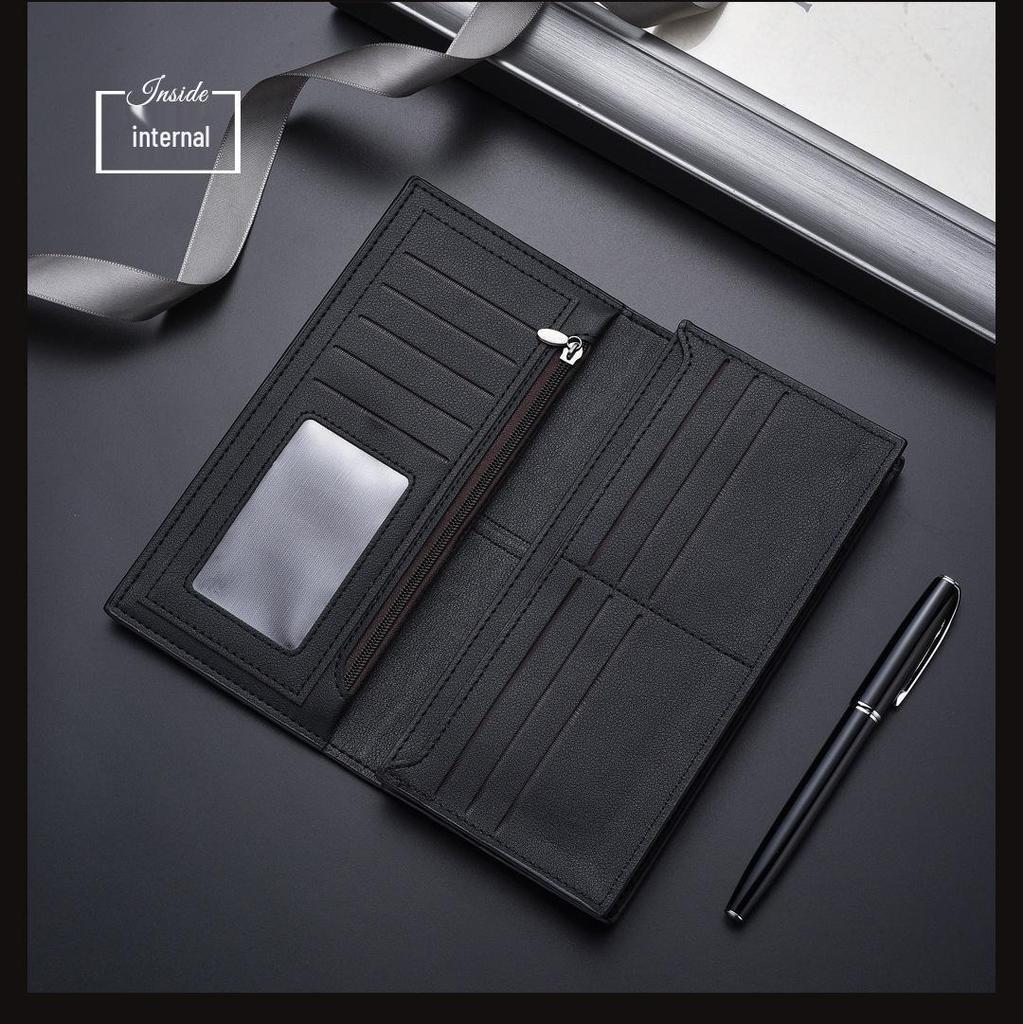 Herren 2025 Langes Lederportemonnaie - Mehrere Kartenfächer, Großes Fassungsvermögen, Superdünnes Design
