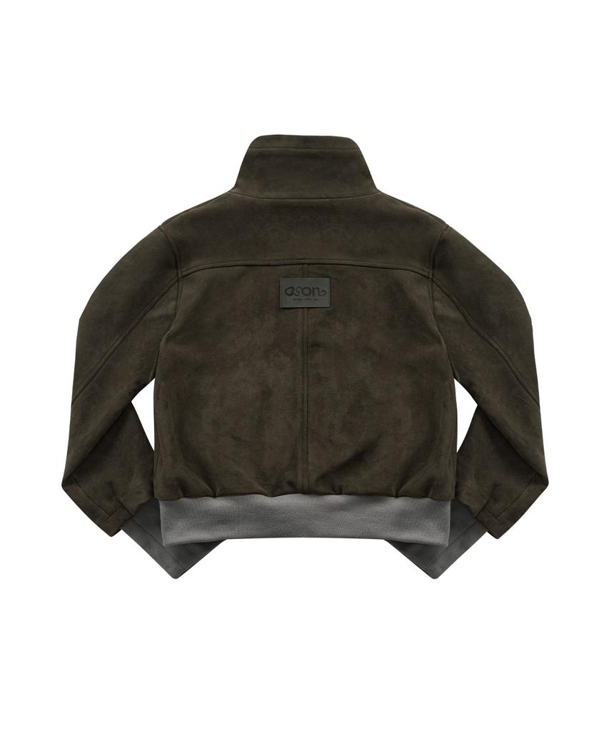 ASON Dumbo Suede Jacket / Brown
