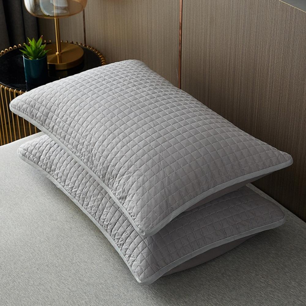 2PCS Comfortable Pillow Cover Sweatproof Pillows Isolation Layer Dust Proof Pillow Cases  Home