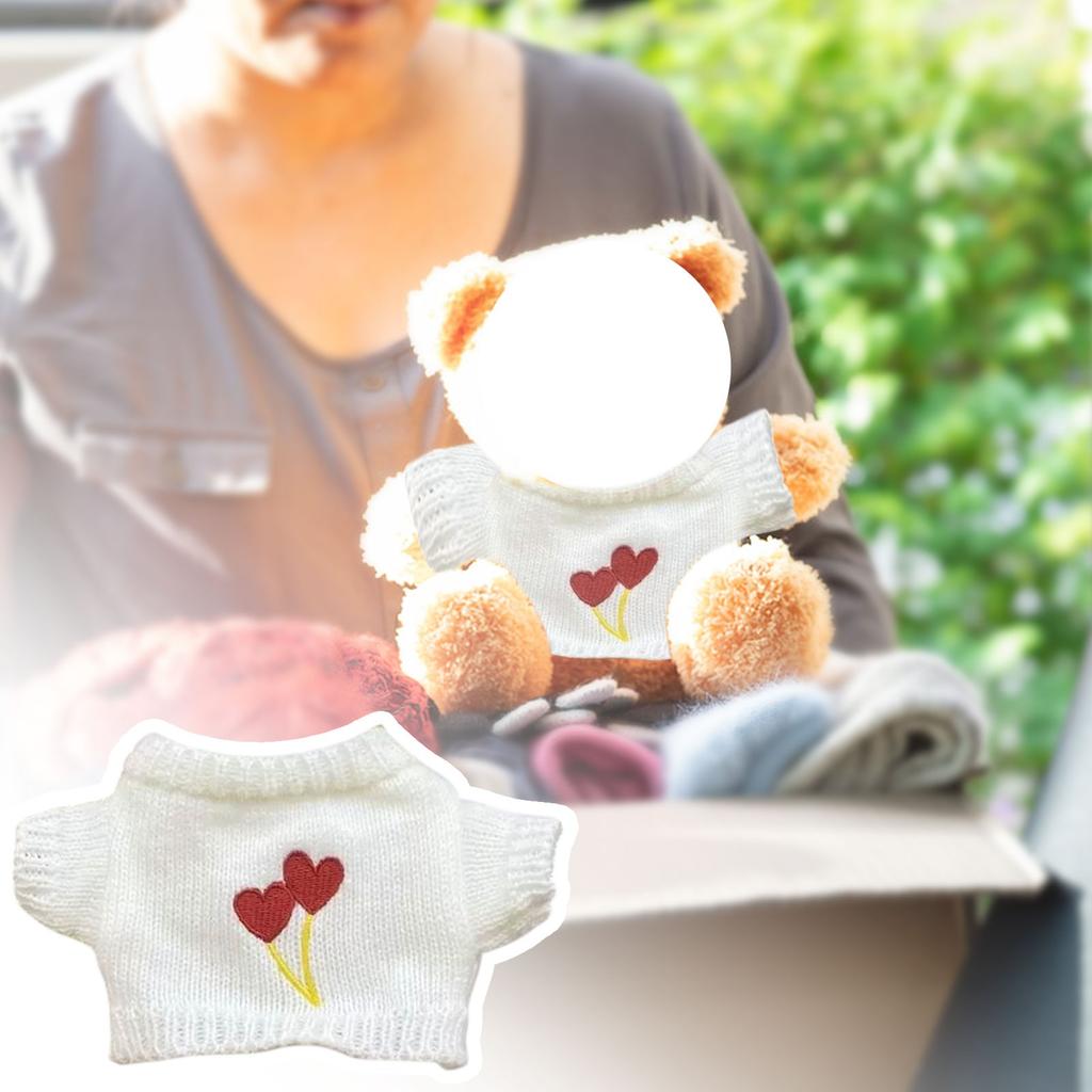 Plüschtiere Pullover Zubehör Puppenkleidung Puppen Stoffpuppen zum Anziehen