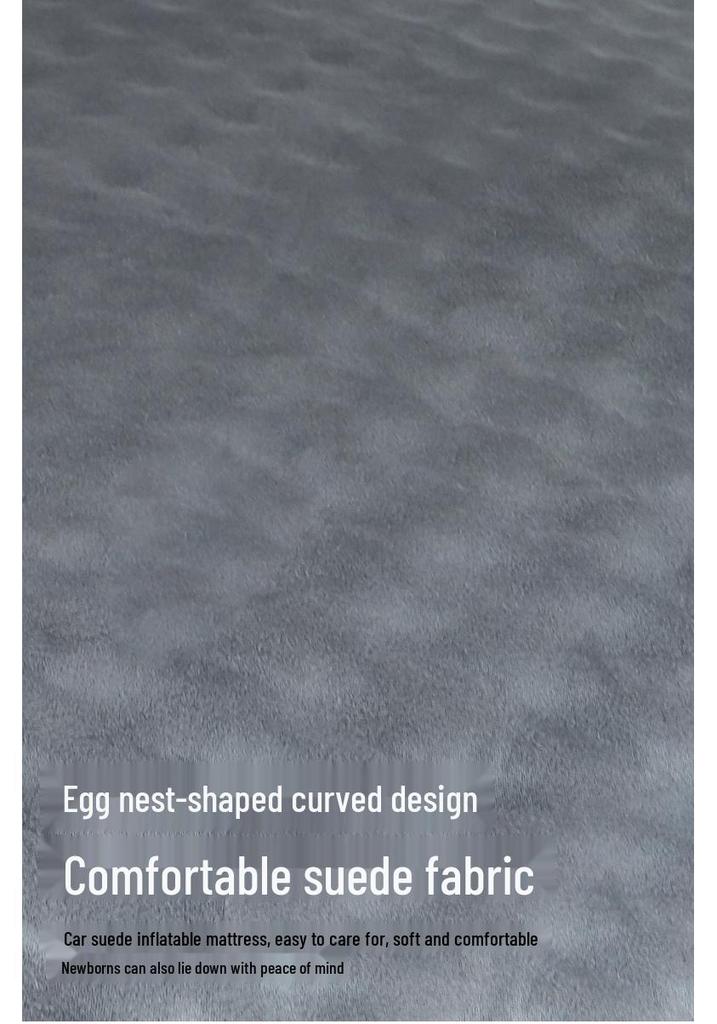 Automatic Inflatable Car Mattress for Rear Seat and SUV Trunk