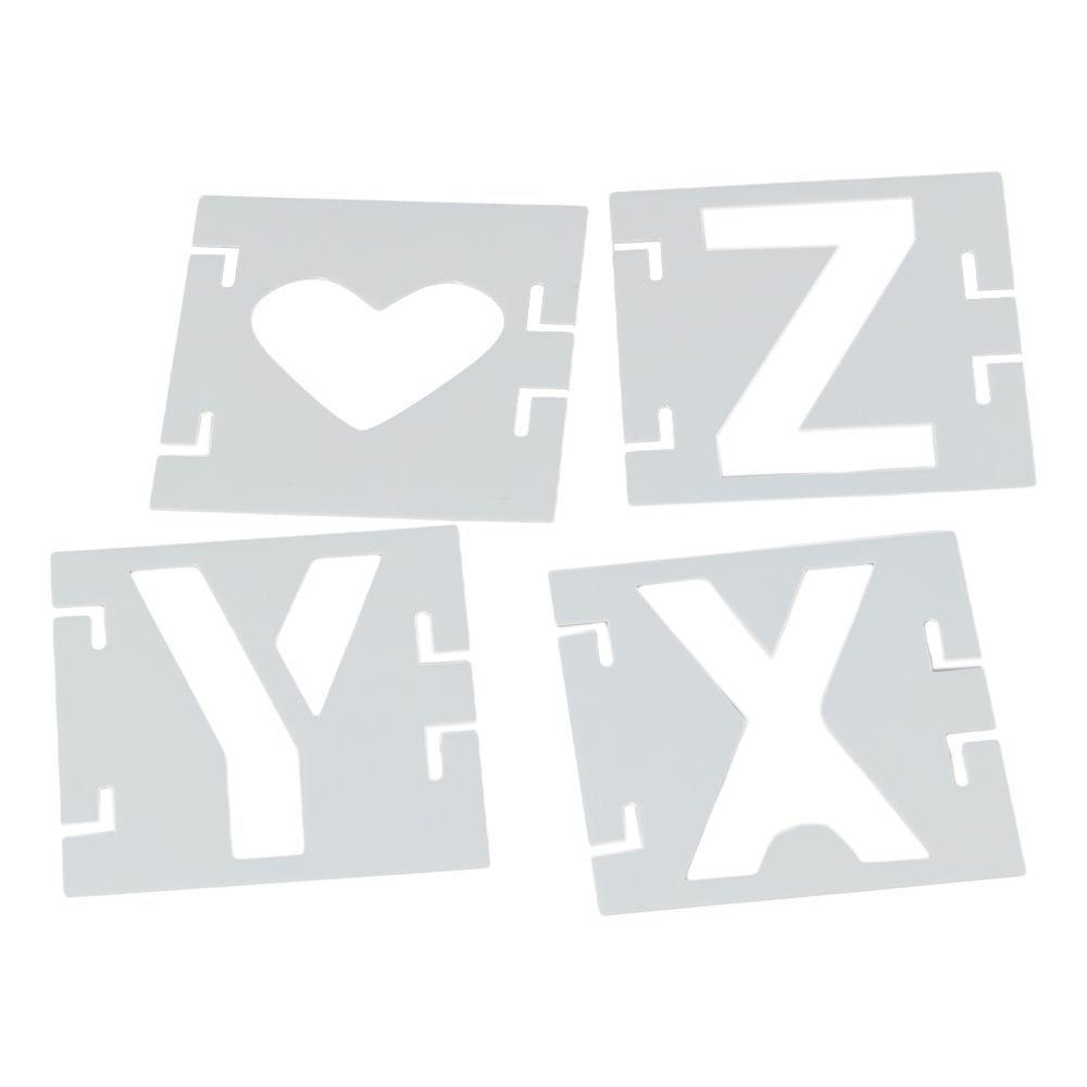 Alphabet Stencils For Painting 2/3/4/5inch Alphabet Drawing Templates Letter Stencils  DIY Craft