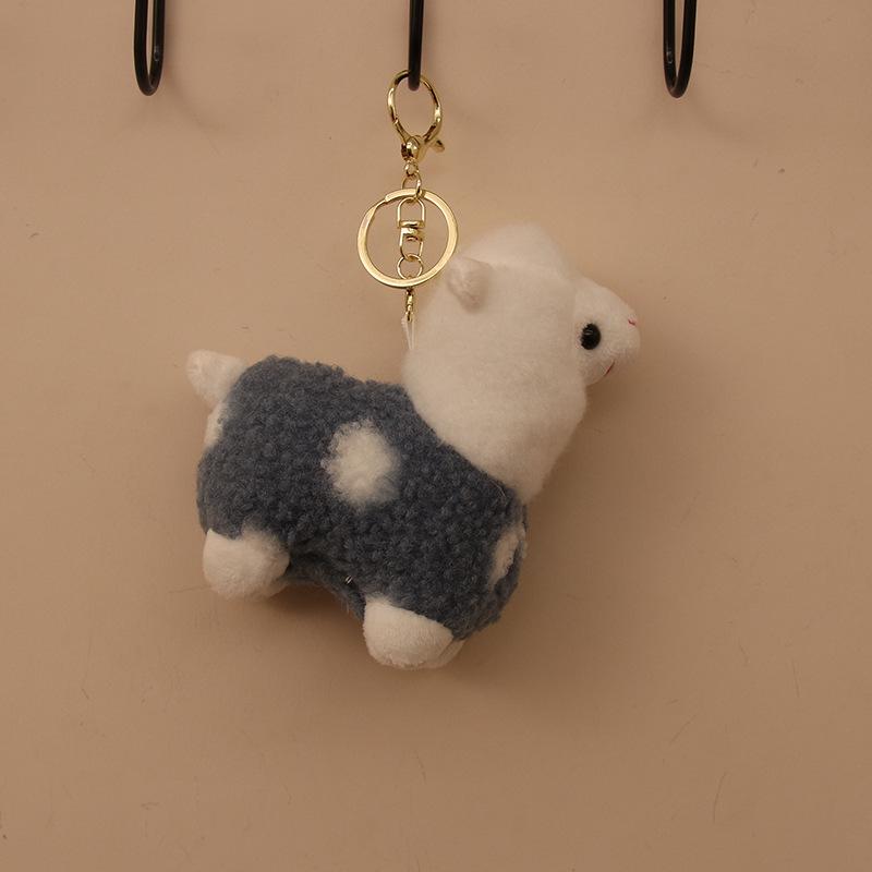 

Мультяшный плюшевый брелок-подвеска Альпака Игрушка Подарок 12cm with Standard Chain