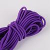 Durable Round Elastic Cord: High-Elasticity Purple and Blue Rubber Bands for DIY Projects
