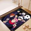 Jujutsu Kaisen Pattern Carpet - Anti-slip Kitchen and Outdoor Carpet, Home and Bedroom Decoration, Birthday Gift