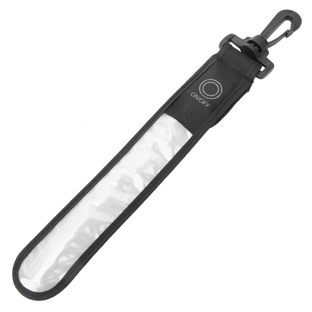 

Светодиодный кулон со светоотражающей полосой для занятий спортом на открытом воздухе, подвешиваемый с батарейкой для ночного бега, альпинизма, серебристо-белый