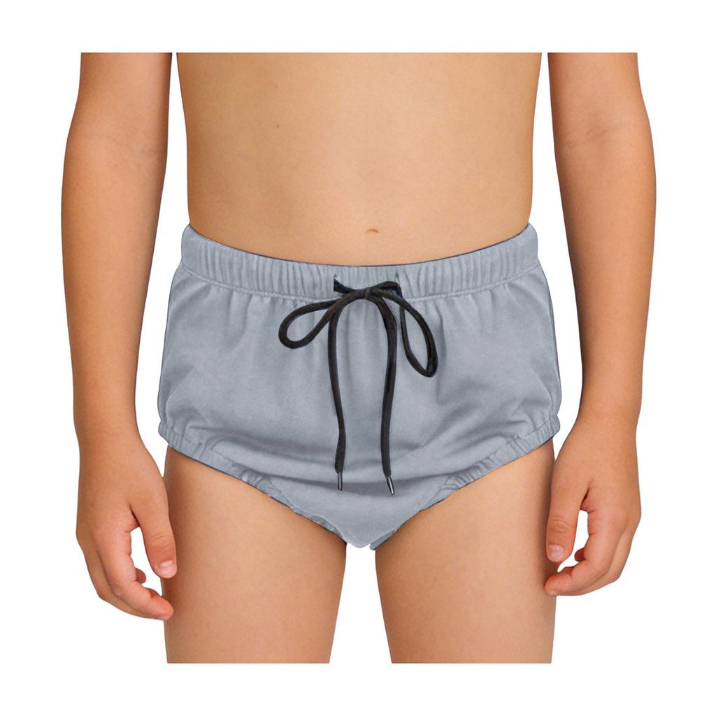 Children‘s Adaptive Swimwear Reusable Washable Swimsuit Diaper Cover with Drawstring Elastic Waist for Pool Beach