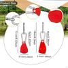 Alloy Ratchet Rope Tensioner with Carabiner, Tensioning Tool for Tent, Outdoor Umbrella