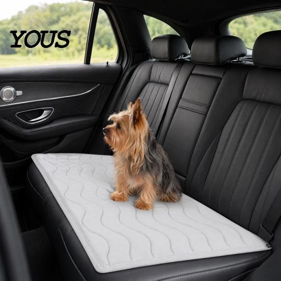 Cooling Mat for Dogs Dog Mat, Foldable Portable Pet Pad, Crate Durable Multi-Layer Resting Cats Indoor Travel Use