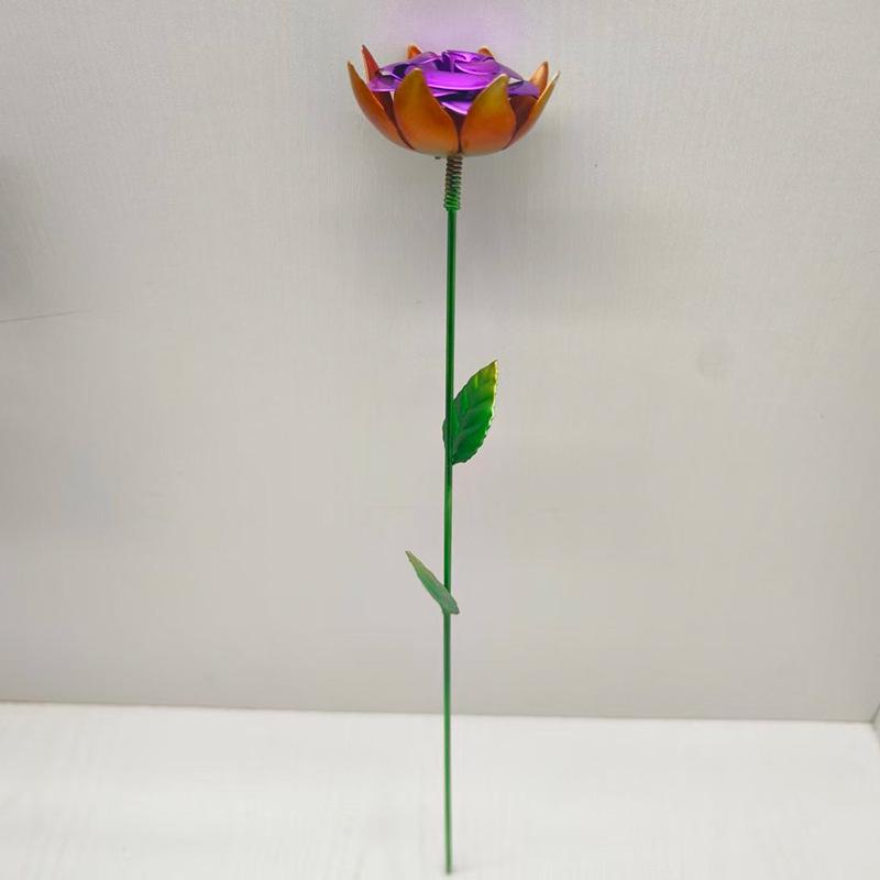 Ornements de Jardin de Roses en Fer Forgé pour la Décoration de Balcon et de Cour