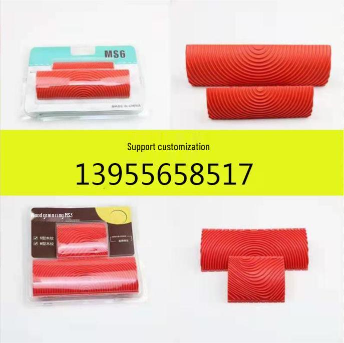 Wood Grain Tool Set for Imitation Paint Application on Furniture and Surfaces