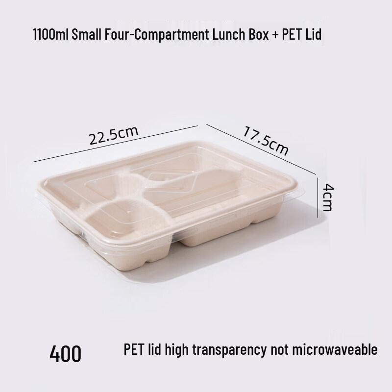 ZLIII Biodegradable Disposable Lunch Boxes