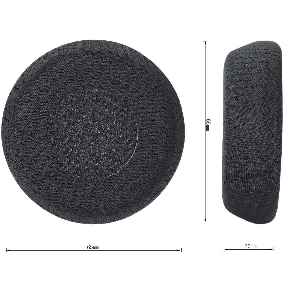 1 Pair Replacement Headphone Ear Pads for Jabra Evolve 75 75+ / 75 UC / 75MS Noise Cancelling