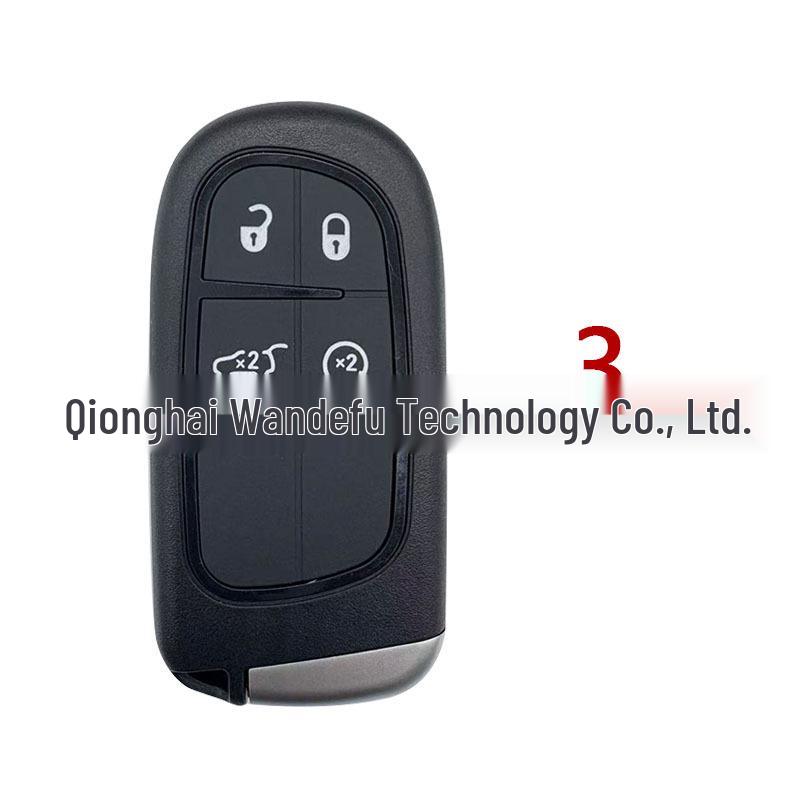 Key Shell for Jeep, Chrysler, Dodge, RAM, and Durango