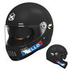Electric Motorcycle Helmet Winter Warm HD Dual Mirror Anti-fog Retro Sun Protection Riding Full Helmet