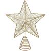 Christmas Tree Topper LED Star Battery Operated Treetop Decoration (Gold)