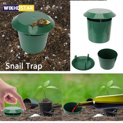 Garden Farm Protector Slug House Parassiti Rifiutare Animali Repellente per parassiti Trappola per lumache Catcher Gintrap Tools Gabbia per lumache Ecologico