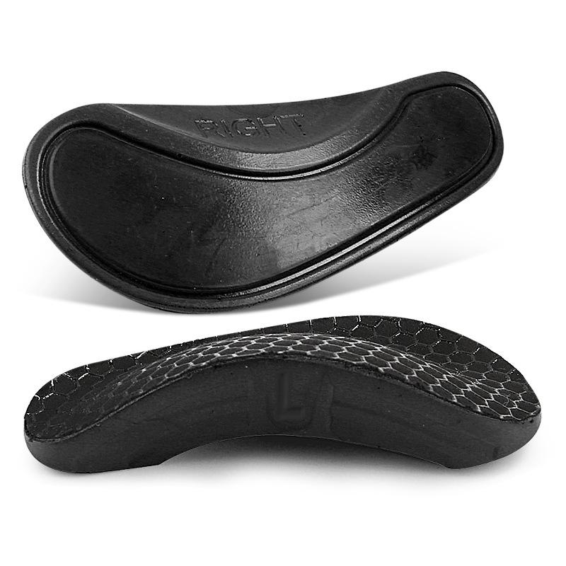 Silicone Shock-Absorbing Arch Support Pads - Non-Slip, Self-Adhesive, Soft, Half Size