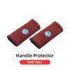 Suede Car Roof Door Pull Handle Protective Cover Soft and Comfortable For Volkswagen VW Scirocco Jetta Beetle Golf Passat PoloSZ1
