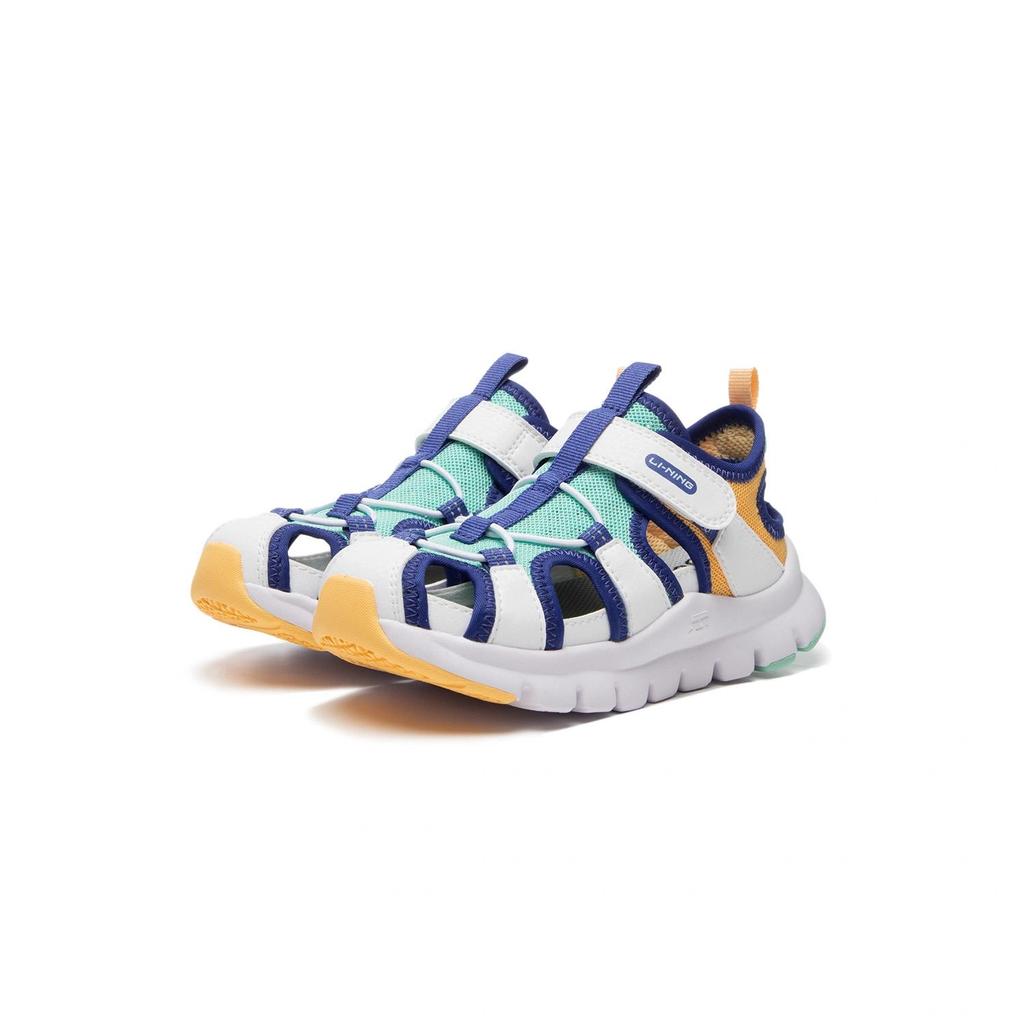 Li Ning Kids Comfortable Durable Casual Simple Non-Slip Rebound Low-Top Running Shoes Kids Sneaker YKNU142-3