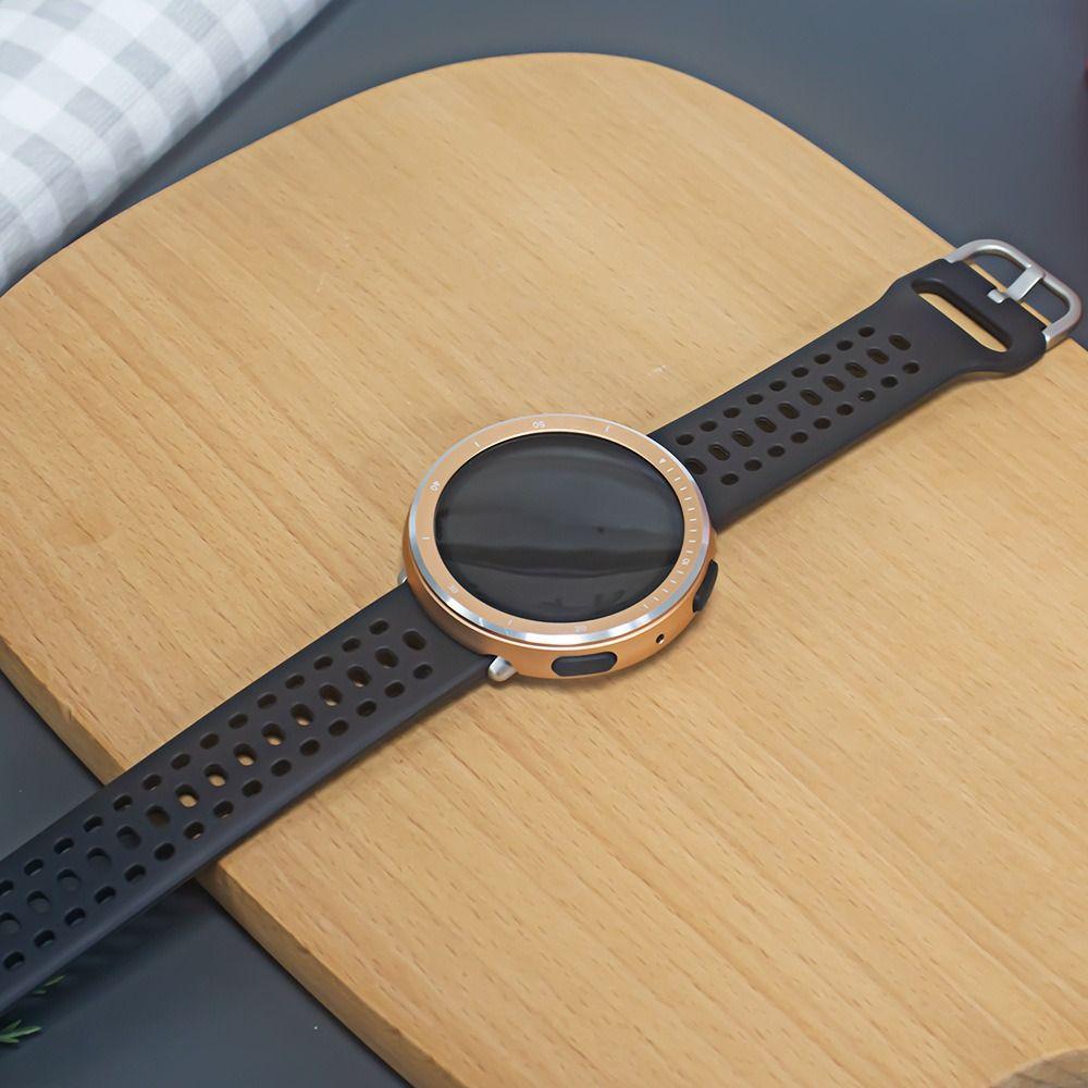 Replacement Metal Watch Bezel Screen Protector for Amazfit Active 2 Smart Watch Accessories