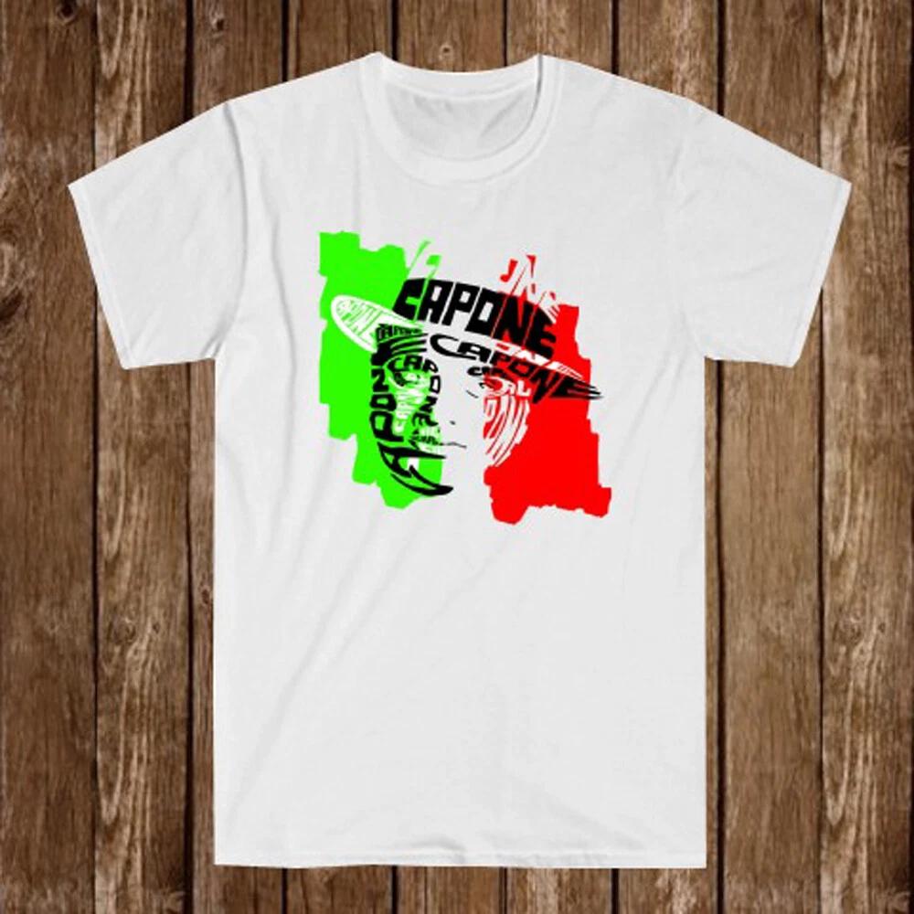 Al Capone Mafia Gangster American Men s White Size S-5XL S