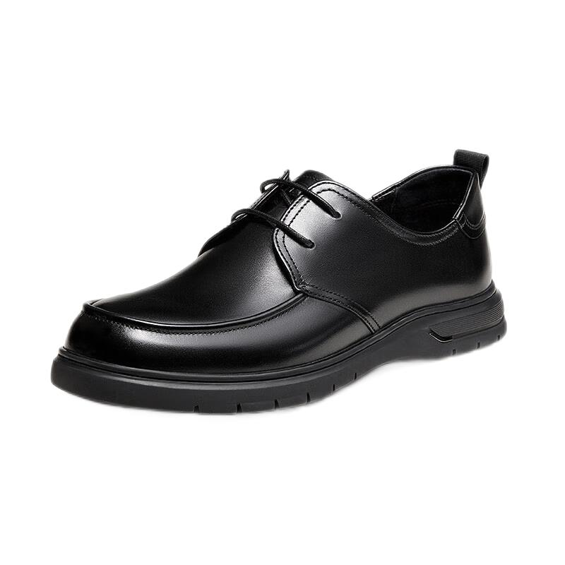 Men s Soft Leather Business Casual Derby Shoes 42