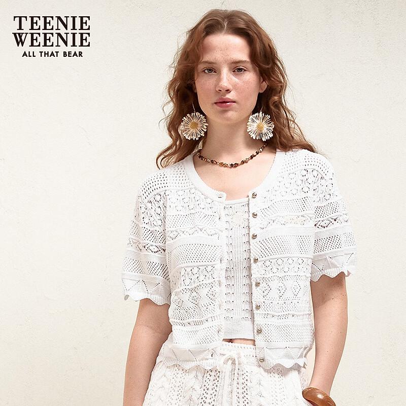 Teenie Weenie Bear Simple Knit Cardigan S