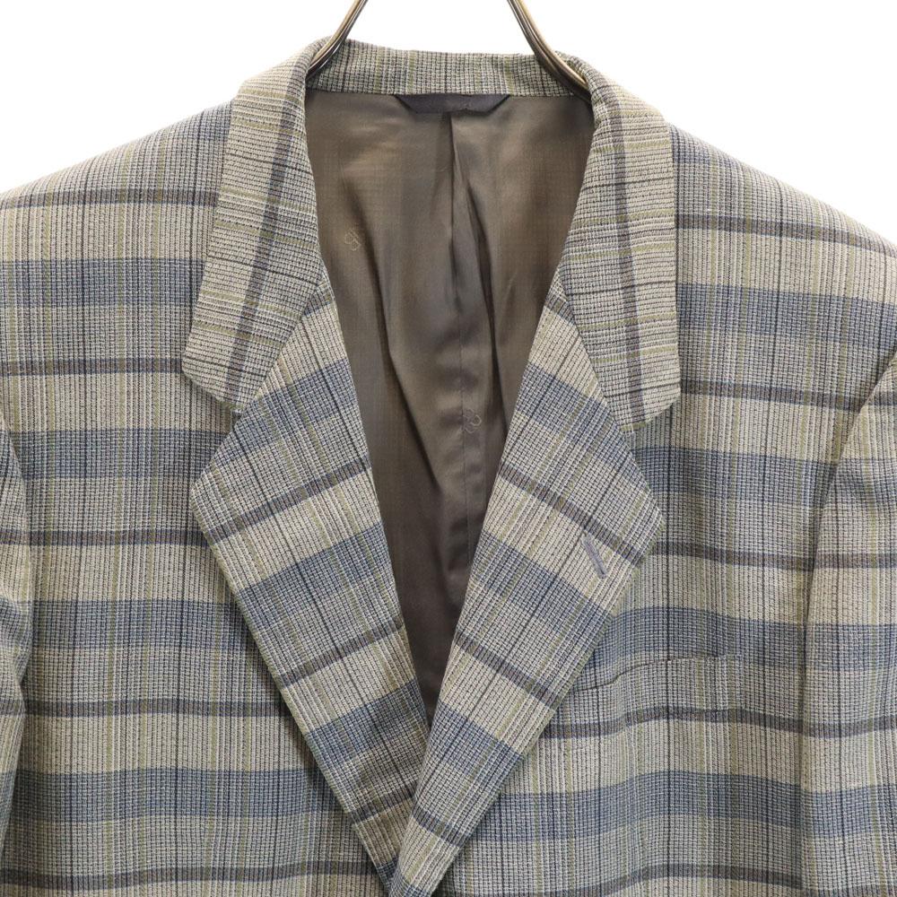 BALENCIAGA 80s 90s Made in Japan Old Check Pattern tailored jacket blazer Men's Used