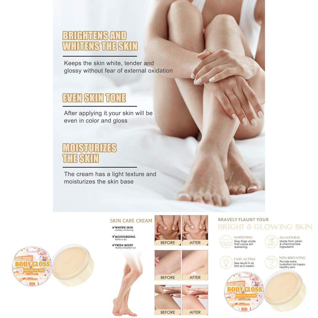 Oceaura Birthday Cake Body Moisturizing Cream Luxurious Hydration For Smooth Skin
