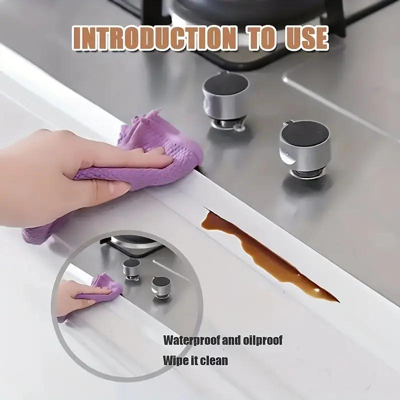 1pc, Bathroom Shower Sink Bath Sealing Strip Tape, PVC Self Adhesive Waterproof Wall Sticker For Bathroom, Sink, Bathtub, Toilet