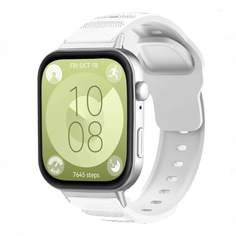 Silicone Strap For Huawei Watch Fit 3 Smartwatch Soft Breathable Bracelet Wristband for Huawei Watch Fit 3 Replacement Correa
