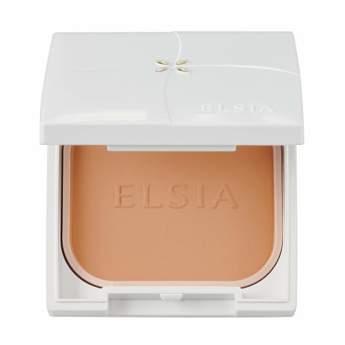 ELSIA Platinum White Cover Foundation UV 410 Ocher Normal Brightness Natural Skin Color 9.3g (x 1)