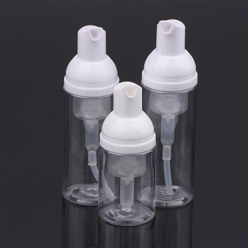 1Pc 30/50/60Ml Foaming Soap Bottle Empty Plastic Mousse Facial Cleanser Pump Bottle Refillable Lotion Shampoo Dispenser
