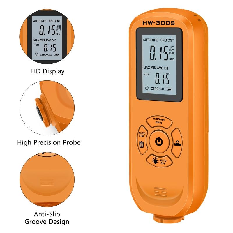 Paint Thickness Gauge Digital Coating Thickness Gauge Meter Car Painting Depth Gauge for Used Car Buyer Paint Mil Thick