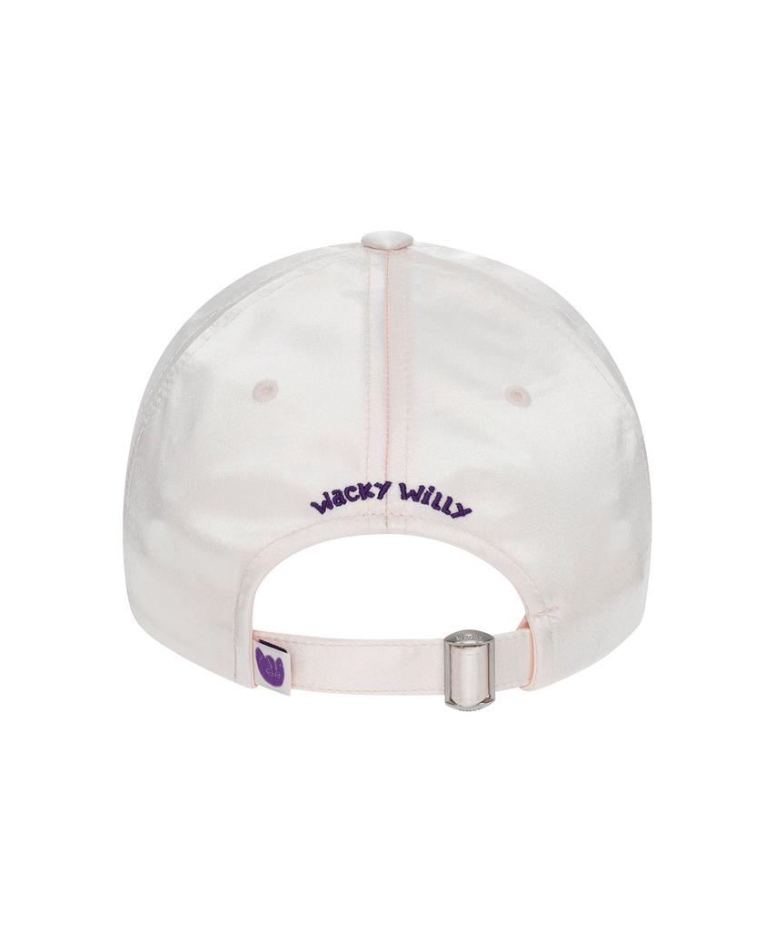 WACKY WILLY Leo Satin Ball Cap Pink