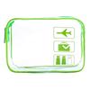 Transparente PVC Kosmetiktasche für die Reise, Großes Fassungsvermögen für Hautpflege und Toilettenartikel