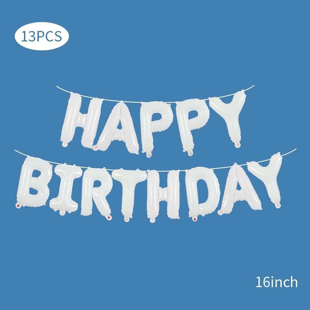 Premium Happy Birthday Aluminum Foil Balloons Ideal For Memorable Celebration Events