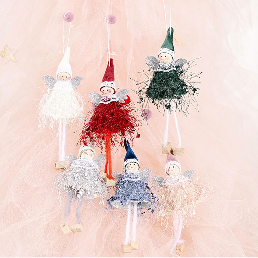 Christmas Decoration Items Plush Girl Leg Hanging Pendant Creative New Little Angel Hanging Pendant Doll Pendant