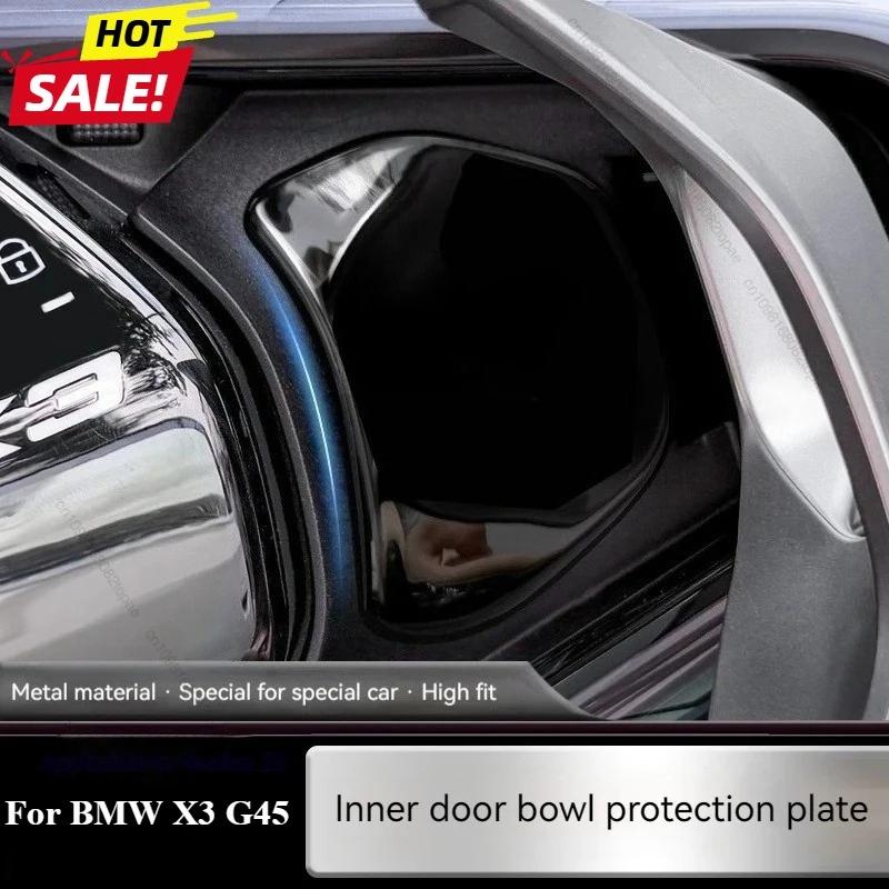 Voor BMW X3 G45 G48 2024-2025 Auto Deurklink Pols Decoratie Cover Roestvrij Staal Bescherming Sticker Styling Accessoires