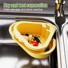 Sink Hanging Strainer Basket Openable Bottom Cover Quickly Drain Kitchen Garbage Filter Detachable Kitchen Accessories